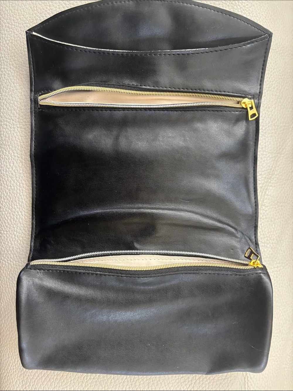 Balenciaga compact leather